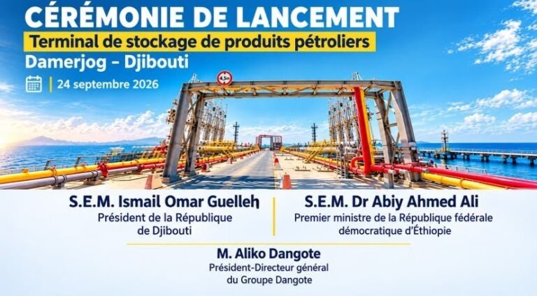 Djibouti, Ethiopia to break ground on landmark $160 million Damerjog Petroleum Terminal