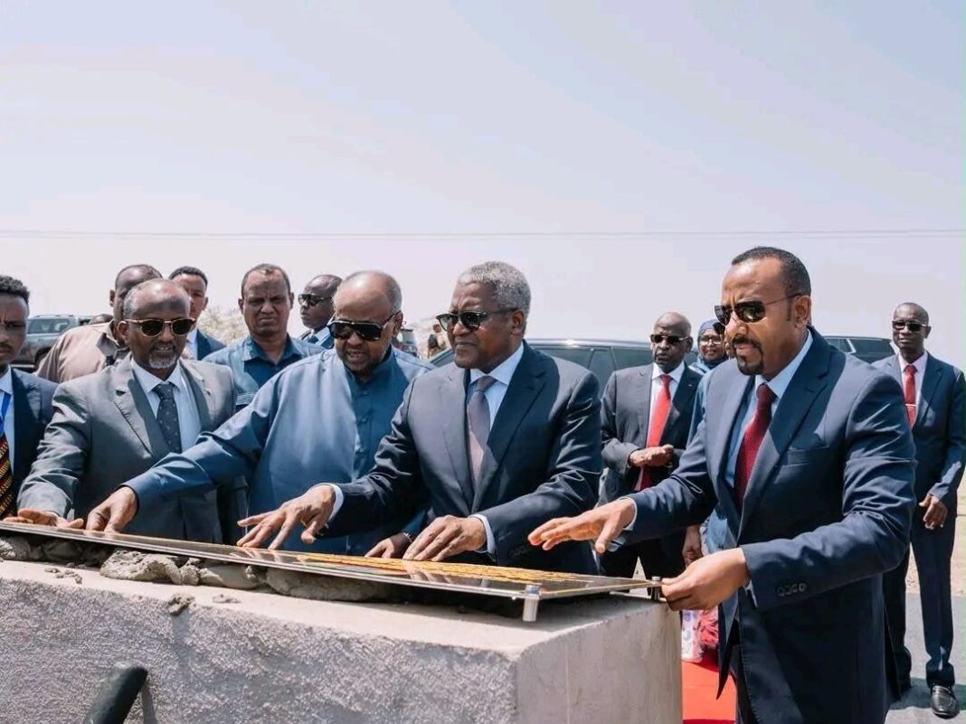 Dangote Group and Ethiopian Investment Holdings Launch Strategic Fuel Terminal in Djibouti