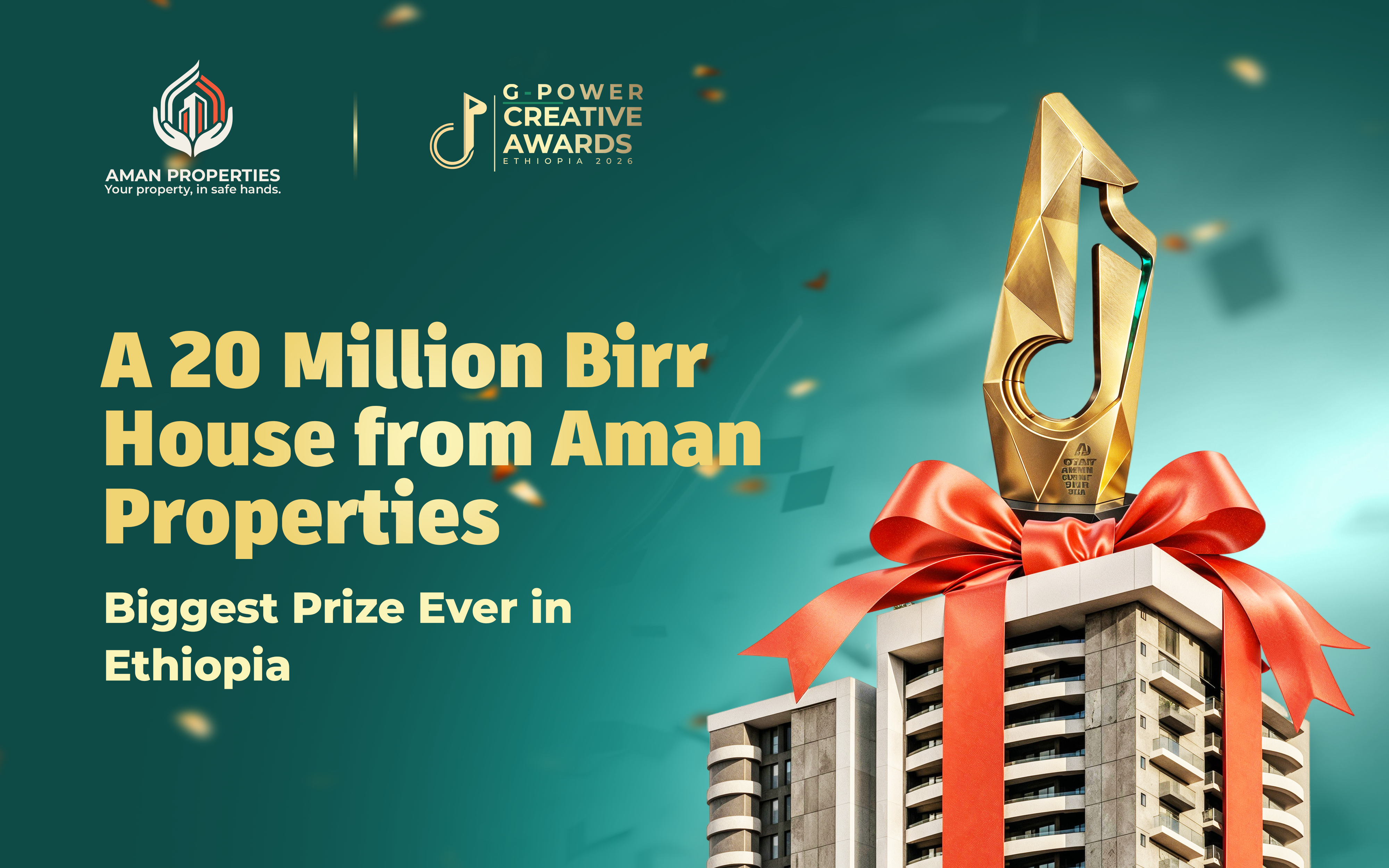 A 20-Million-Birr House from Aman Properties: BiggestPrize Ever in Ethiopia