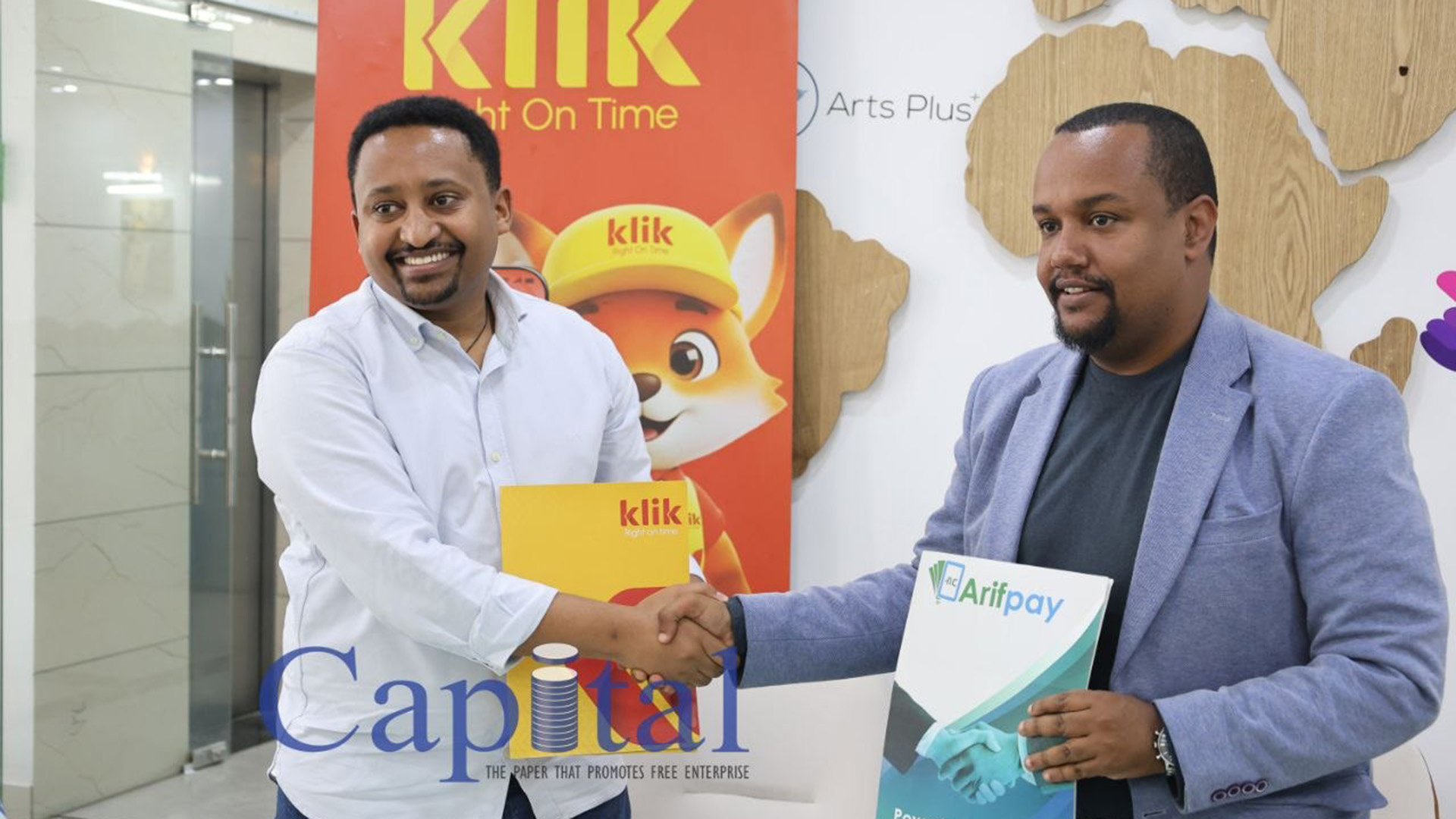 Arifpay, KLIK Sign Partnership to Expand Digital Payments in Ethiopia